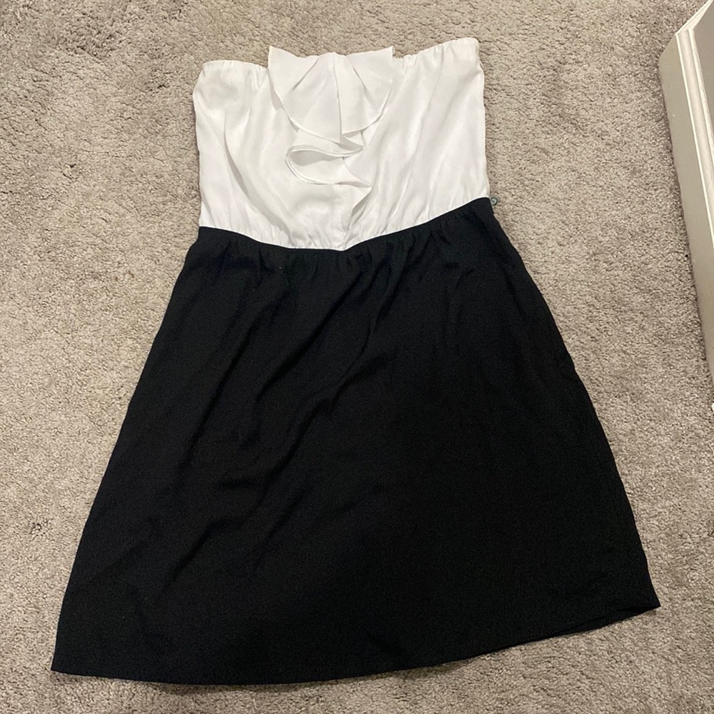 express strapless dress